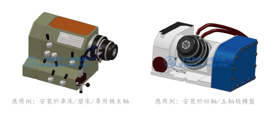 臺灣朝銓回轉型油壓筒夾夾頭CHP206-SS42