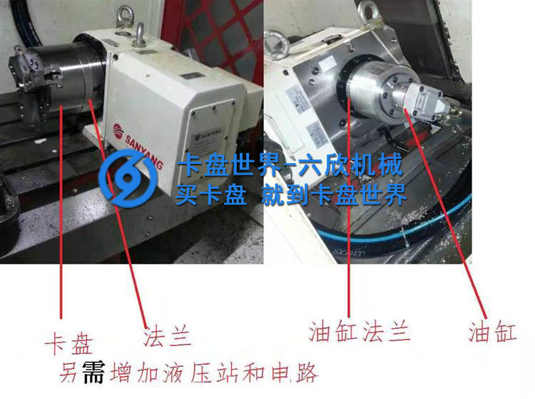 前置式氣動卡盤-1
