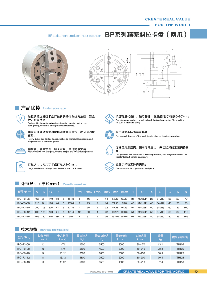 二爪精密斜拉卡盤(pán)
