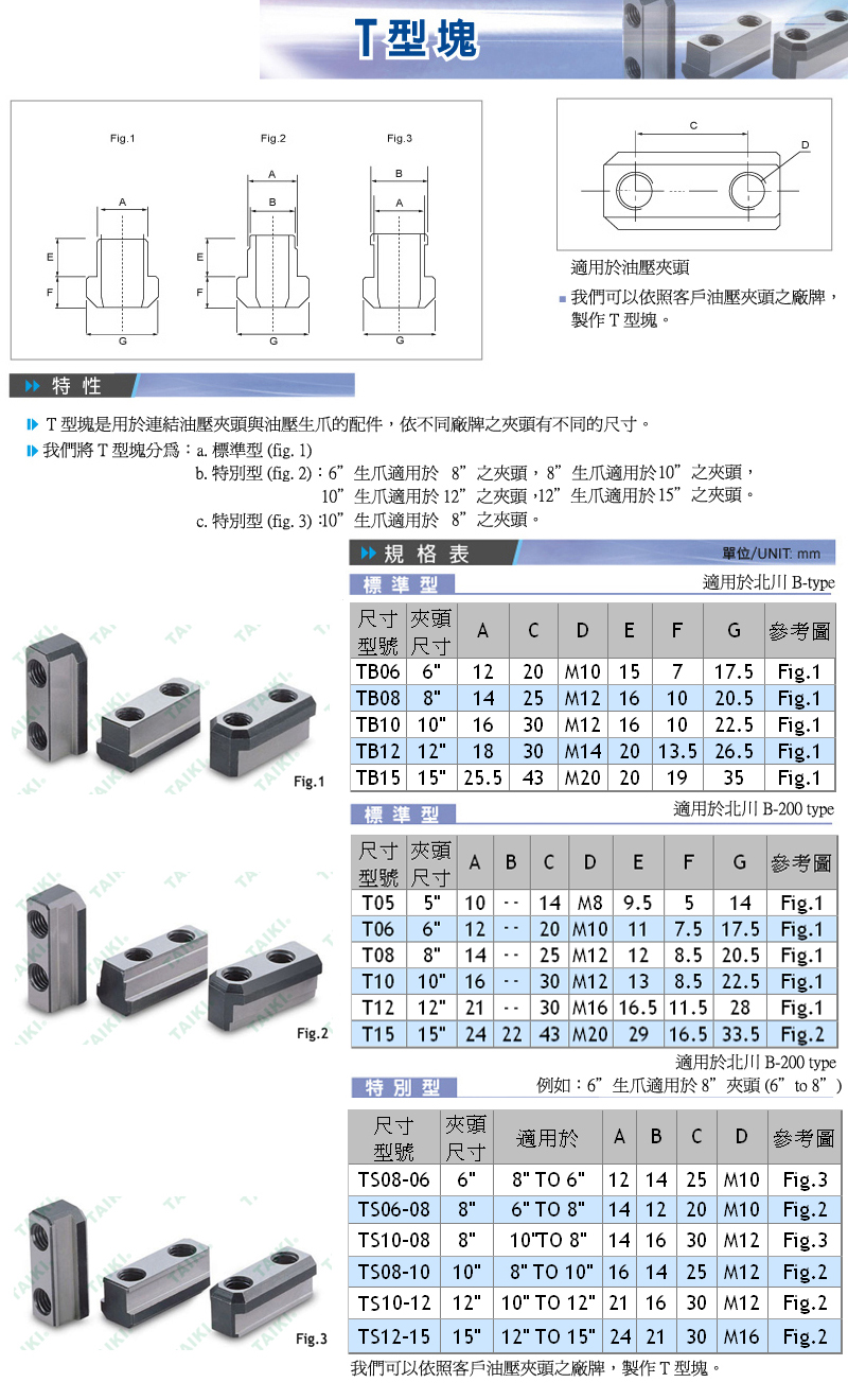 臺(tái)灣代機(jī)T型塊